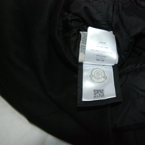 Authentic Moncler Kegan - Virgin Wool & Down Coat - Size 5 (XL MONCLER) - Picture 9 of 9